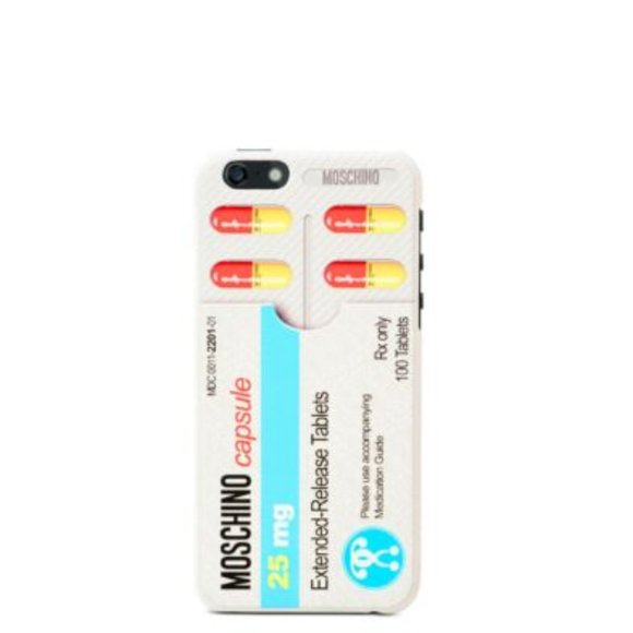 SS17 Pills CASE FOR iPhone 6 / 6S #JUSTSAYMOSCHINO - Picture 2 of 8